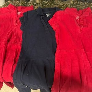 Girls uniform dresses from children place